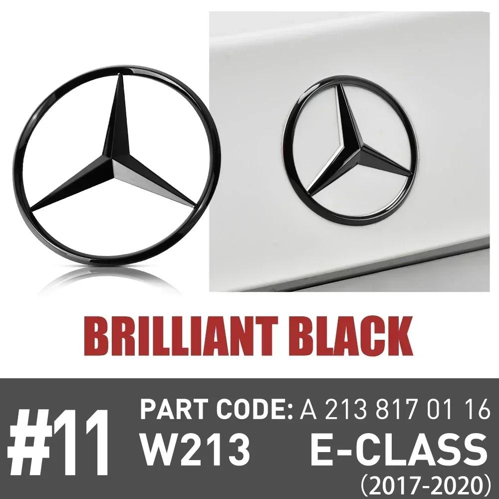 WXMDP1 C200 E200 New 2025 For Mercedes Benz For Mercedes Benz AMG E-Class W212 2010-2016 W213 E Class 2017-2020 Car ABS 3D Logo Rear Tr
