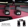 SLZPW1 Double Hooks Fastener For Automotive Leather Seams Storage Practical accessory For VW R Golf Passat mk5 Scirocco Jetta GTE GTI