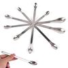 Double-Head Stainless Steel Lab Spoon Scraper Dental Instruments Medical Spoon
