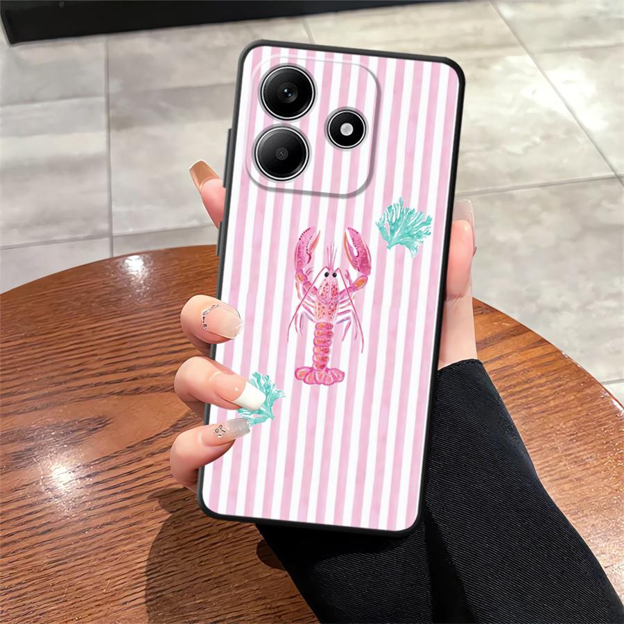 Чехол для Xiaomi Redmi Note 12S 11 13 12 Pro Plus 10 9 8 Pro 9s 11S 10S Мягкая задняя крышка телефона Морские животные