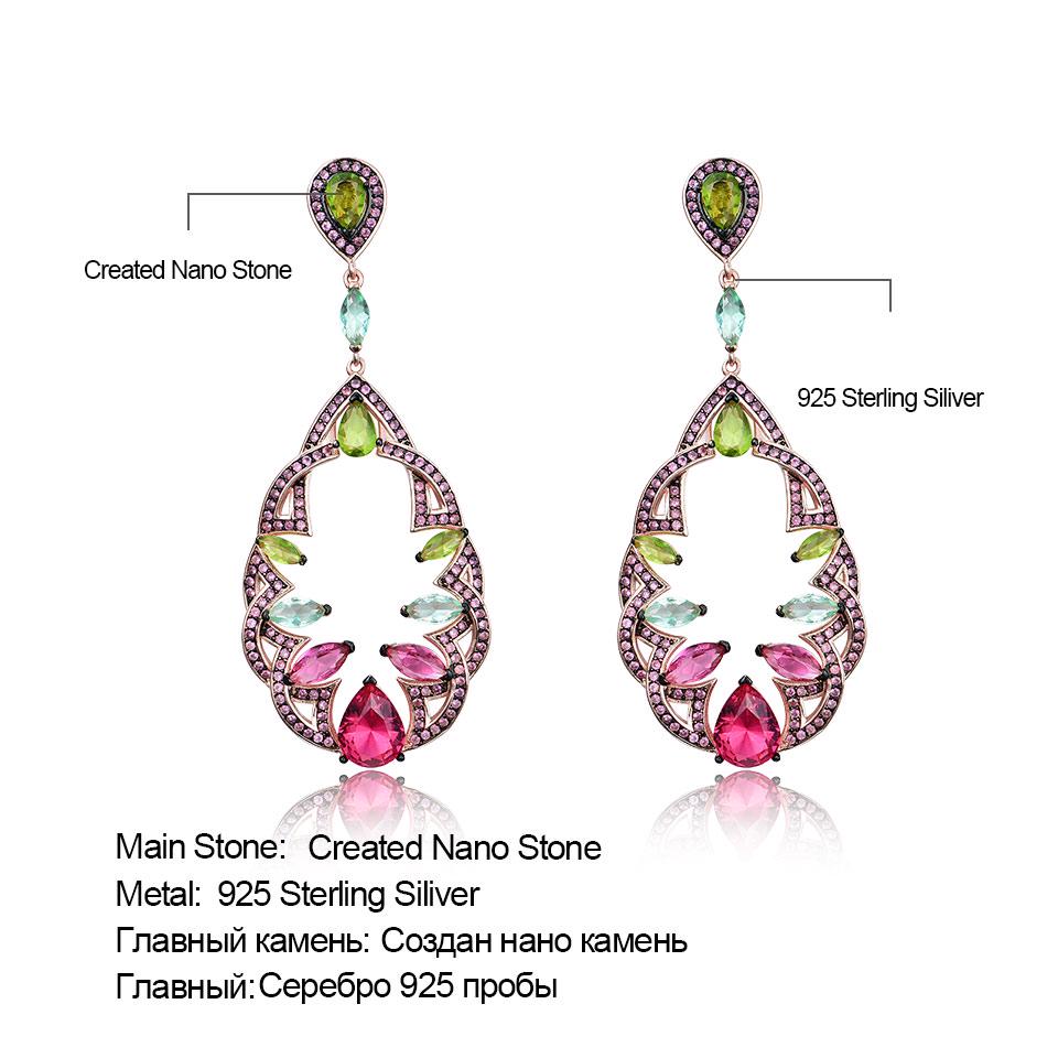 Umcho Серьги Dorp в стиле отпуска, серьги-подвески из стерлингового серебра 925 пробы, юбилей, день рождения, День святого Валентина, ювелирные изделия, подарки