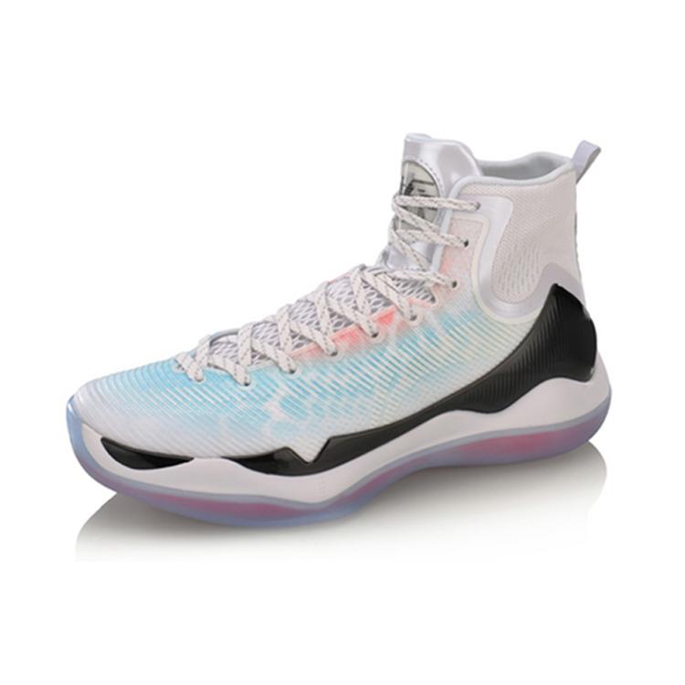 Li Ning YuShuai 11 Готовы к игре Нескользящие Износостойкие Высокие Баскетбольные Кроссовки Мужские Медовый Персик ABAM023-5