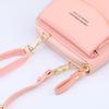 Women Crossbody Phone Bag Small Shoulder Purse Clutch Leather Zipper Handbag Card Holder