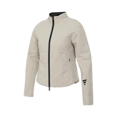 Спортивная серия Lifestyle Повседневная облегающая теплая двусторонняя куртка с воротником-стойкой Женские куртки Carbon-Black JM4249