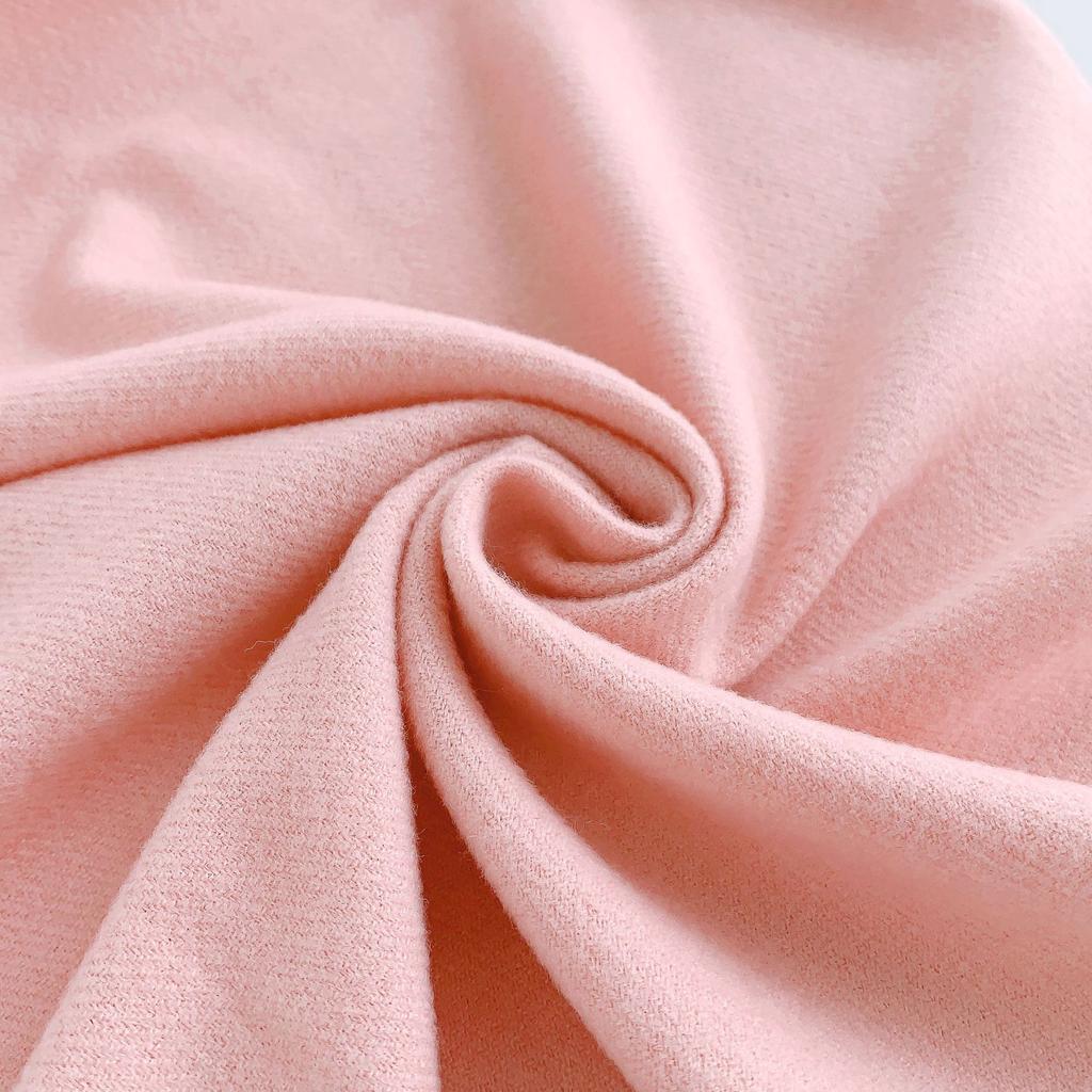 2024 Winter New Scarf Women'S Versatile Imitation Cashmere Thickened Warm Premium Solid Color Large Size Shawl