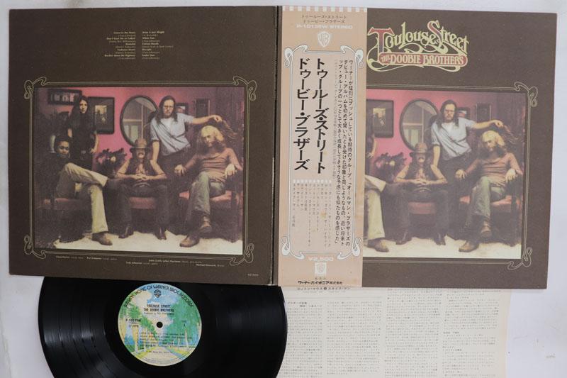 Виниловая пластинка DOOBIE BROTHERS Toulouse Street P10135W WARNER BROS 1976 Япония Obi Рок Б/у