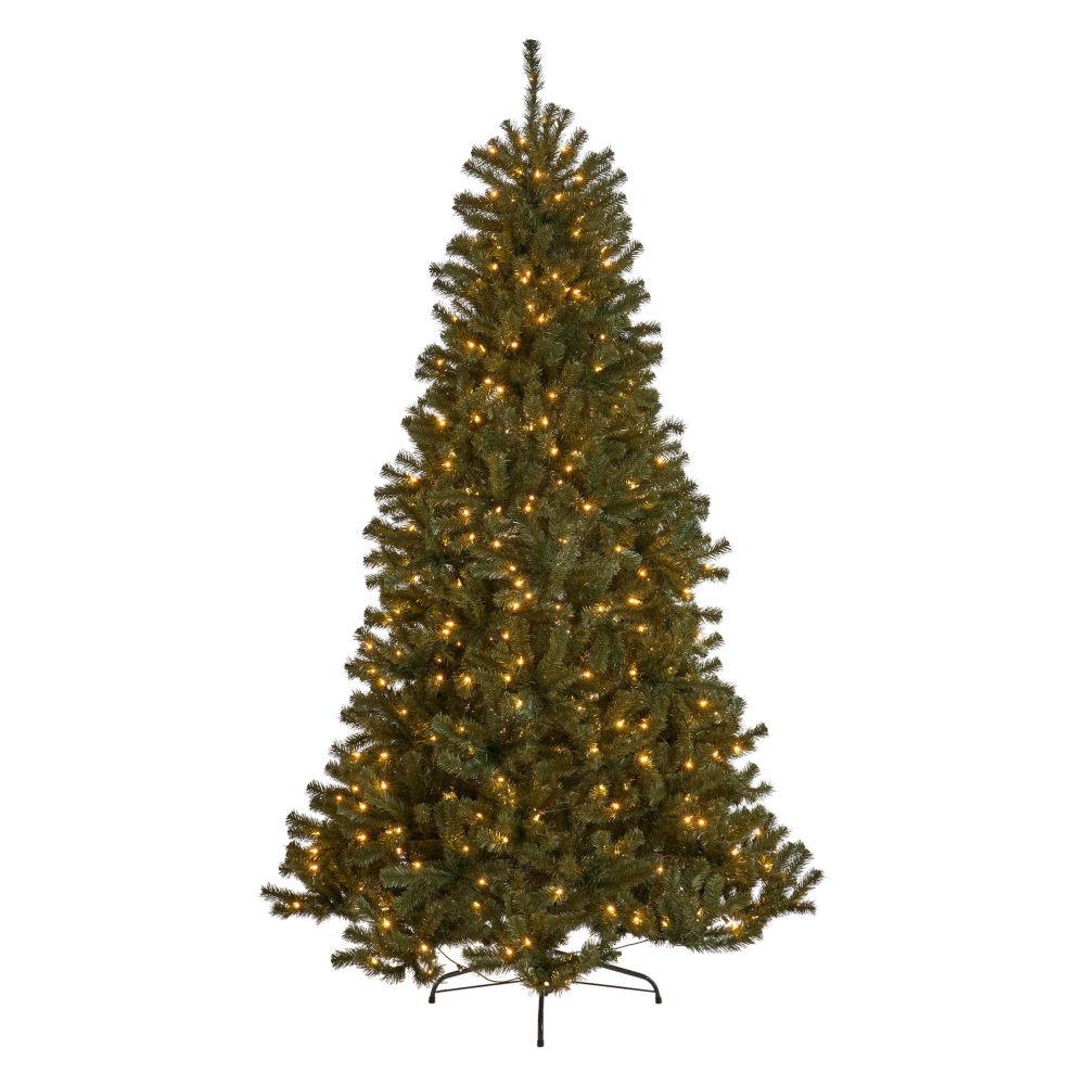 7ft Artificial Christmas Tree With 500 Bright UL-certified Lights And Realistic 1110 Branch Tips Christmas Accessories For Home