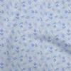 Cotton Flex Grayish Blue Fabric Dotted Floral Quilting Supplies Print Sewing Fabric By The Yard 40 Inch