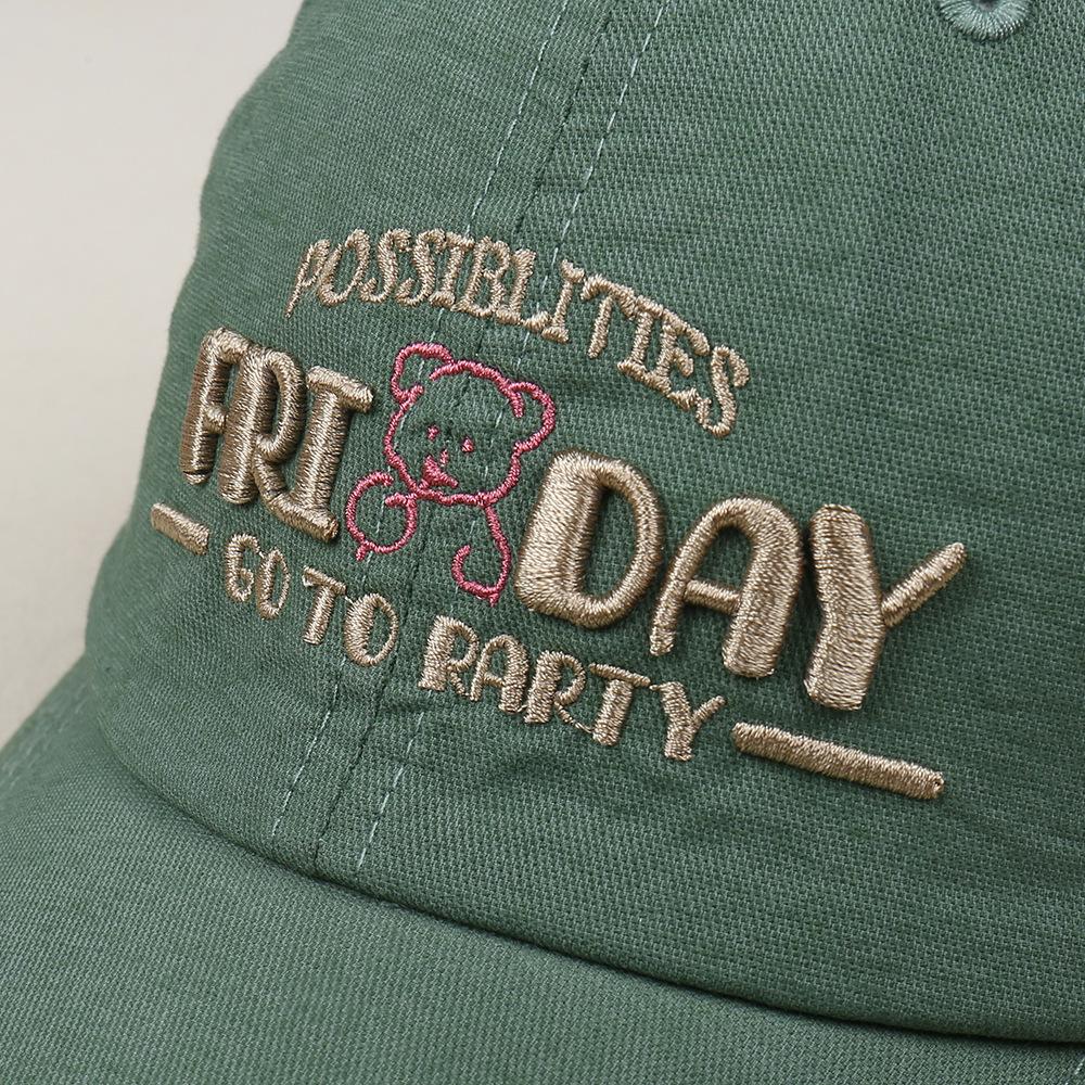 Fashion new letter embroidery decorative baseball cap outdoor travel leisure breathable face cap