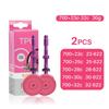 NPY Ультралегкая внутренняя камера для шоссейного велосипеда TPU 700x23-32c Французский ниппель Съемный алюминиевый сплав - Устойчивая к проколам велосипедная камера