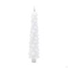 Flameless Taper Candles Christmas Decoration Desktop Holiday LED Candlesticks Ornament