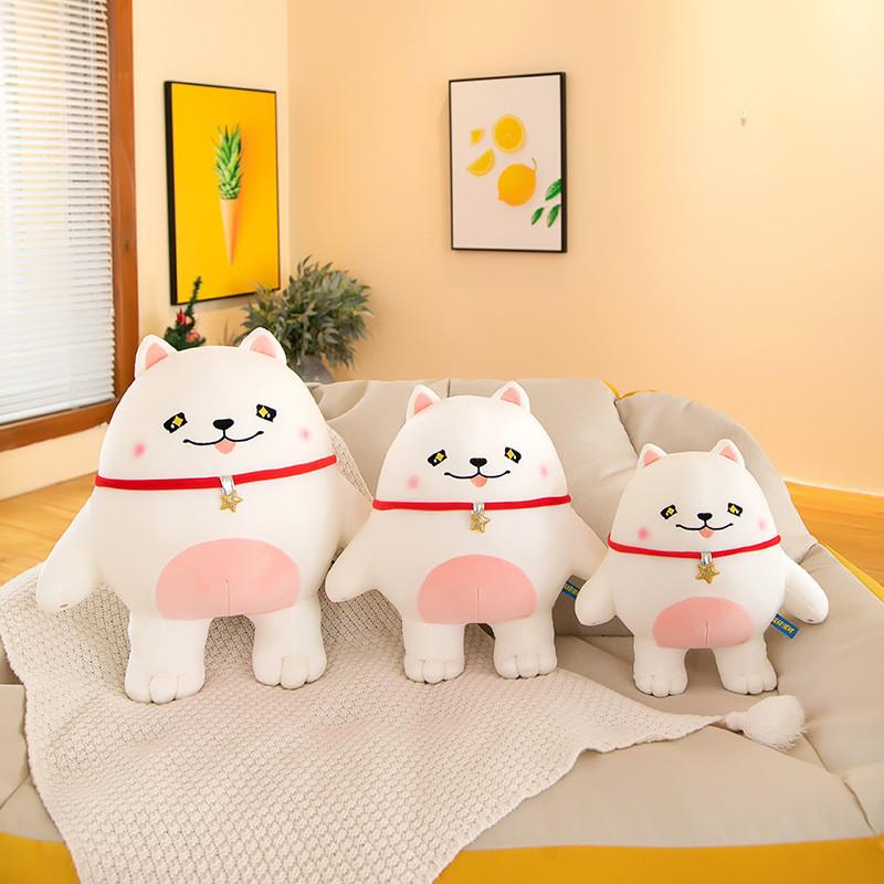 Плюшевые игрушки «Утка-собака» в космическом стиле, мягкие игрушки-животные, украшение для детской комнаты, подарок для ребенка.