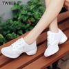 Women Breathable Soft Dance Shoes Lightweight Outdoor Training Casual Sneakers Ladies Sports Modern Jazz Practice Shoes