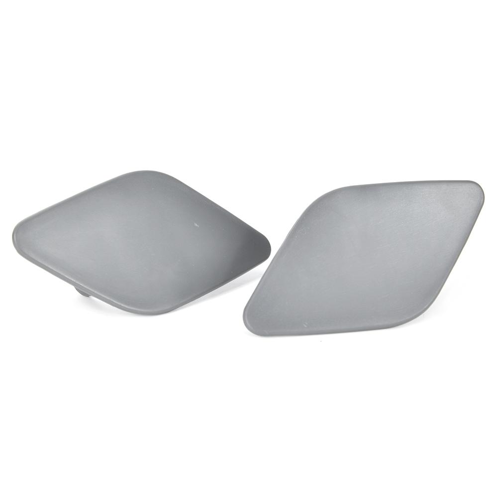 2pcs Left Right Headlight Washer Cover Cap 51657052427 Fits for X6 E71 E2 2008 2014
