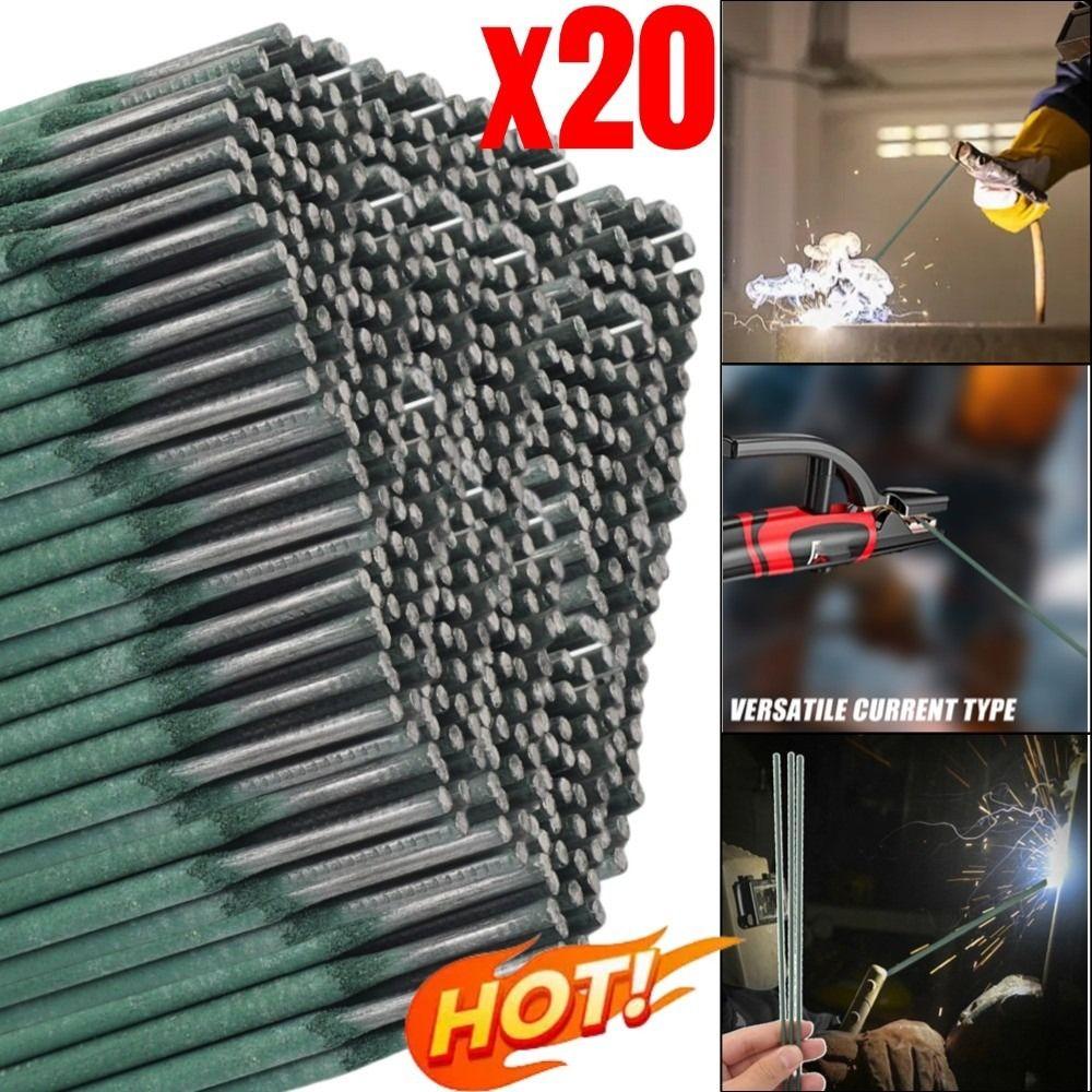 Color Steel Tiles Green Skin Welding Rod Low Melting Quick Welding Rod  for Galvanized Pipe Repair
