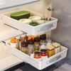 Кухонный выдвижной органайзер для хранения в ящике большой вместимости, пластиковый, для шкафа, под раковину