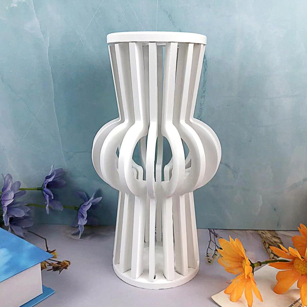 Бетонная силиконовая форма, уникальные формы для цветочных горшков, формы для ваз для цветов, гибкие формы для орнаментов, подарок для любителей рукоделия