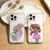 Чехол для телефона B-Bassie Art Dandys World для iPhone 17 16 15 14 13 12 11 Mini Pro Max Plus Прозрачная крышка