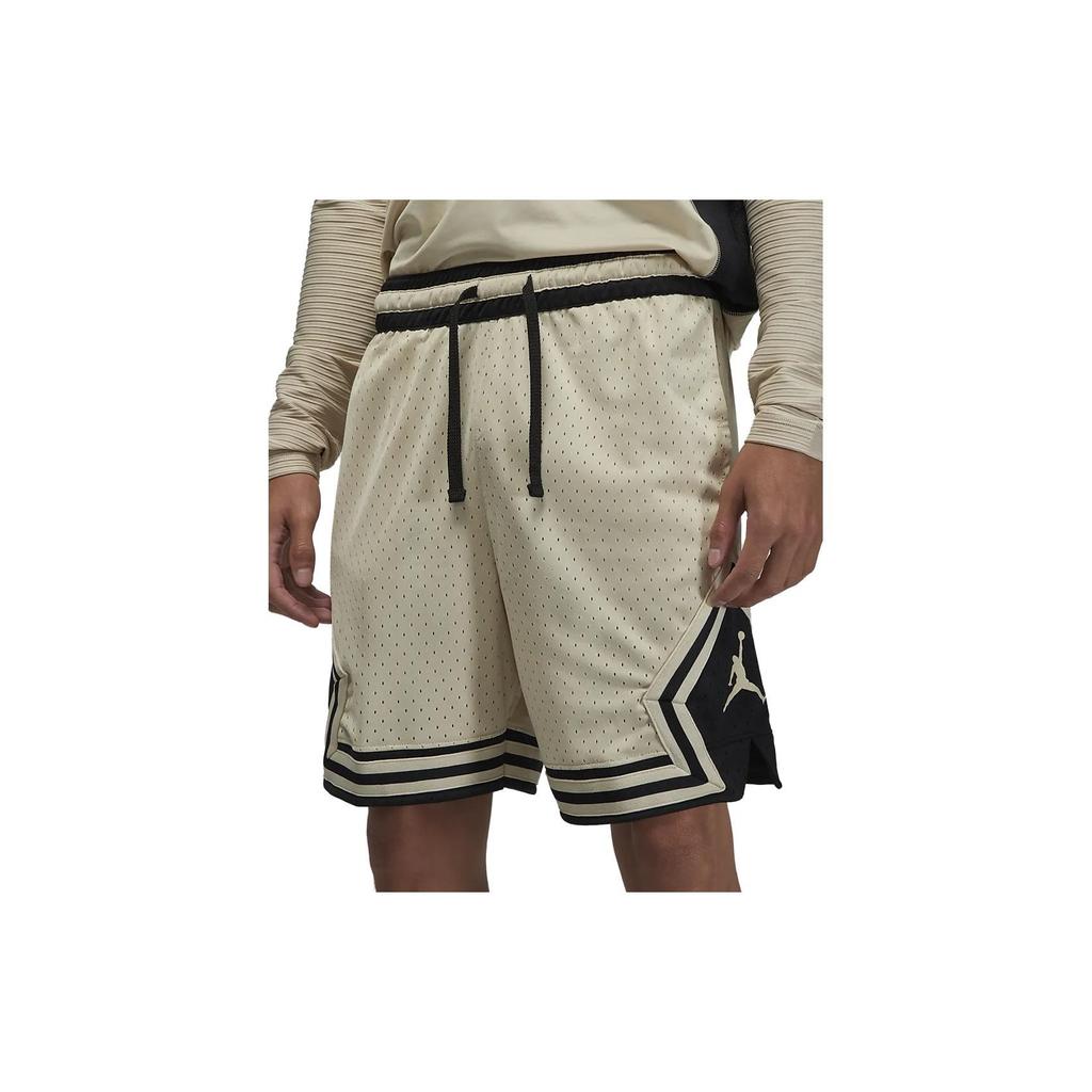 Nike Кружевные однотонные сетчатые шорты мужские шорты бежевые DH9075-206
