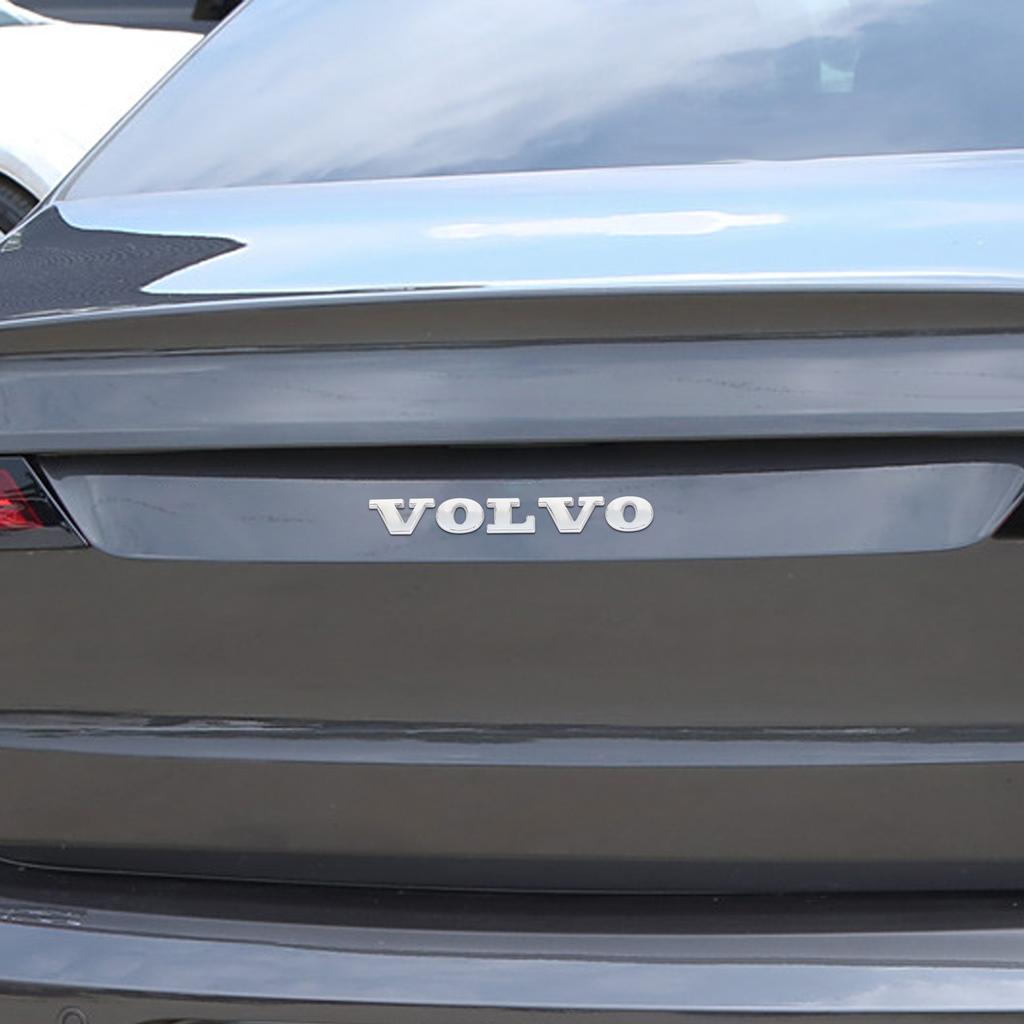 3D АБС Пластик Логотип-Буквы на Капот Автомобиля Volvo Значок Наклейка на Задний Багажник Аксессуары Для Volvo Rdesign XC60 XC90 V40 V50 V60 S60 S40