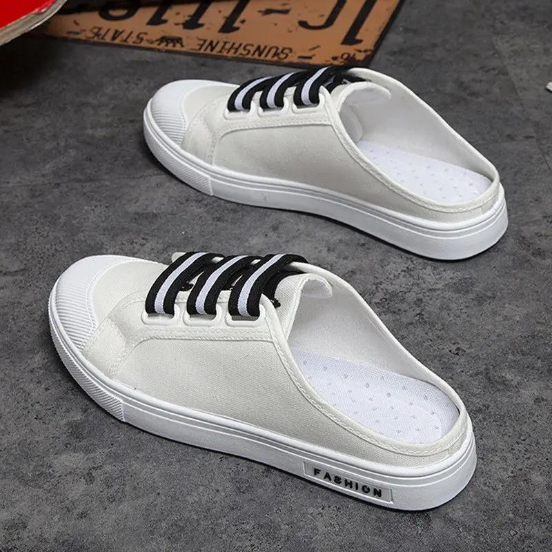 Мужские тапочки на плоской подошве, полуслайды, нескользящие мюли, мужская обувь, низкая цена, Y2k, элегантная, дешевая обувь, ликвидация, повседневная, Eva, оригинал