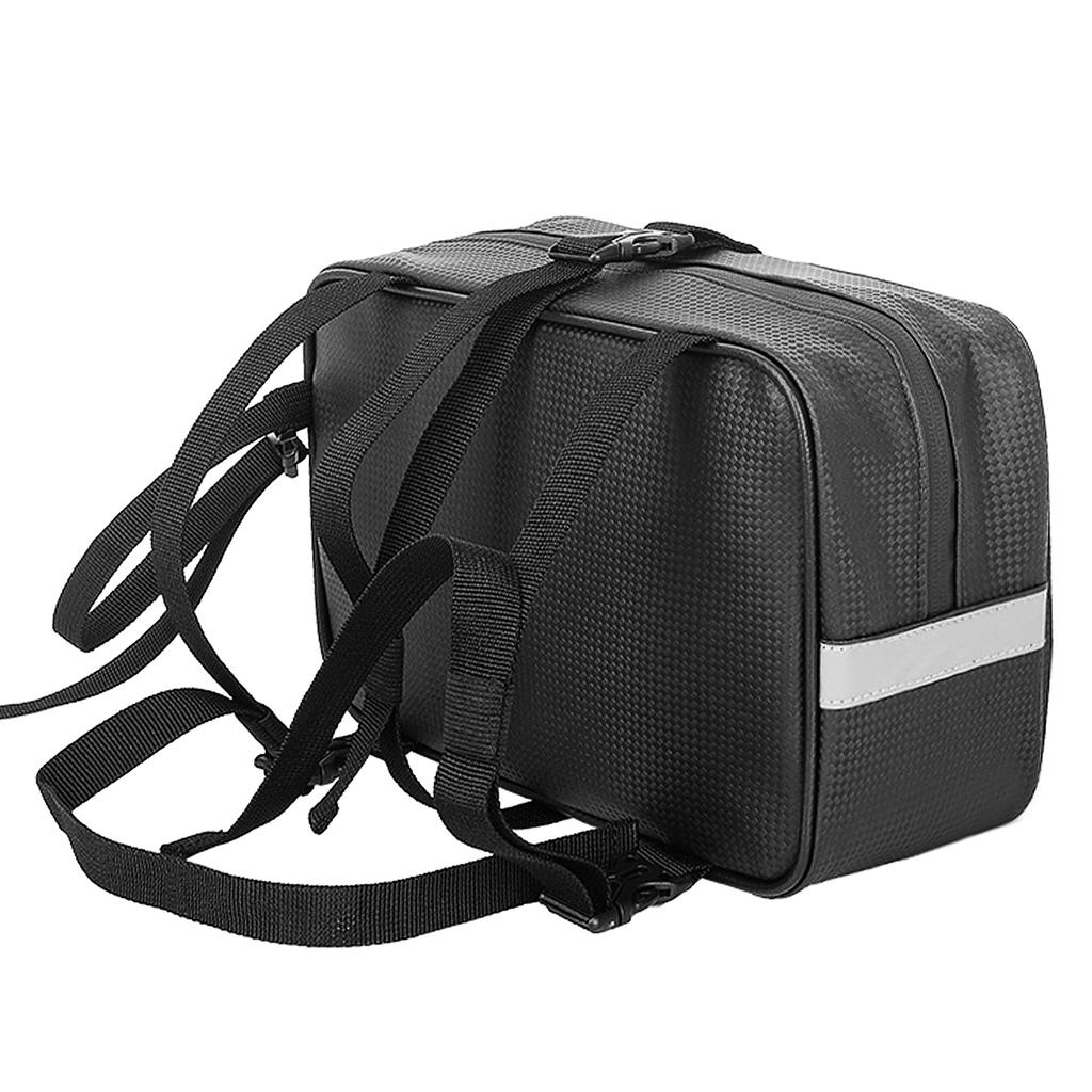 4.5L Bicycle Rear Rack Bag Waterproof Bike Handlebar Bag Cycling Pannier for Bicycle Motorcycle