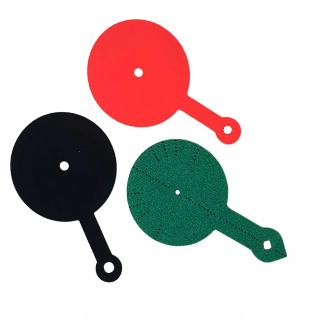 3Pcs Billiard Replacement Aim Trainer Pool Table Aim Trainer Pad Billiards Aiming Practice Stickers Training Pads