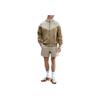 Nike Color Block Hooded Zip-Up Long Sleeve Jacket Men jackets Khaki DA0002-297