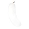 Extra large plush simulated fox tail baby pendant keychain accessory fox fur jewelry