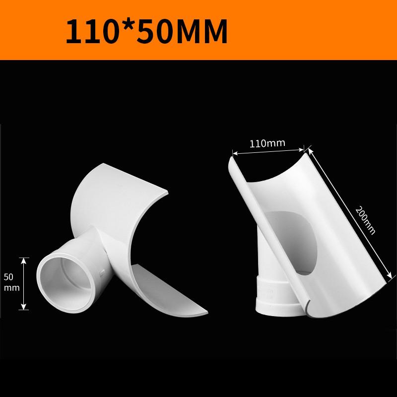 PVC Open Tee Pipe joint Repair Patch Drain Pipe Adapter Tube Connectors for Home Outdoor Industrial Plumbing Accessories