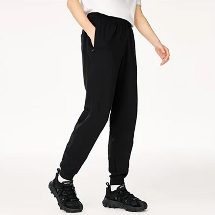 Li Ning Sports Trendy Collection Knitted Sweatpants Men's Black AYKS283-1