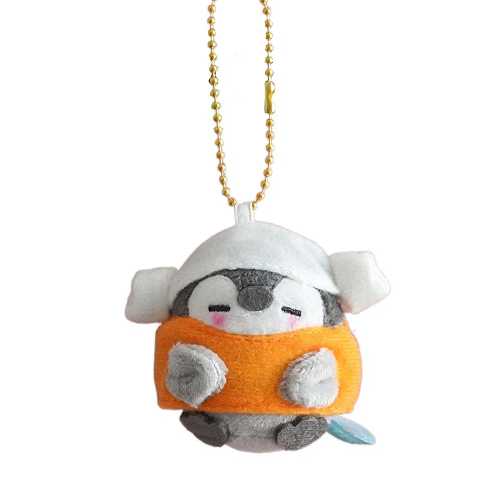 Pendant PP Cotton Sauna Women Key Holder Penguin  Pendant Plush Key Chain Korean Style Key Buckle