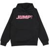 Черно-розовые худи с капюшоном Jump, корейская мода женской группы, толстовки с длинным рукавом, свободные, с карманом, пуловеры, унисекс, уличная одежда