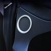 Side Door Speaker Horn Stereo Tweeter Audio Ring Circle Cover Trim Accessories Fit For Tesla Model 3 2018 -  / Model Y