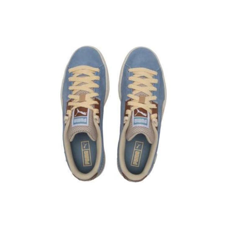 Puma Suede Expedition Unisex Sneakers Blue Zen-Blue Brown-Mushroom 395783-01