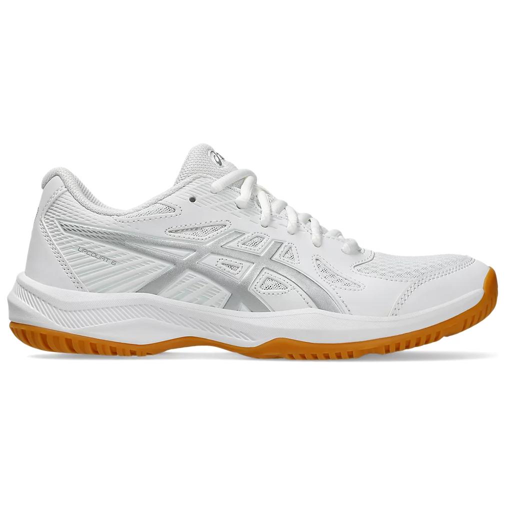 Новые Asics Upcourt 6 Белые Чистое серебро Женские 1072A107-100