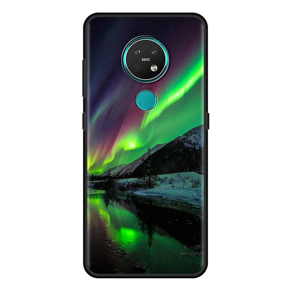 Northern Lights Sky Cell Phone Case for Nokia 5.4 7.2 3.4 5.3 2.3 3.2 8.3 5G 2.4 2.2 4.2 1.3 1.4 C20 G20 X20 Cover Coque