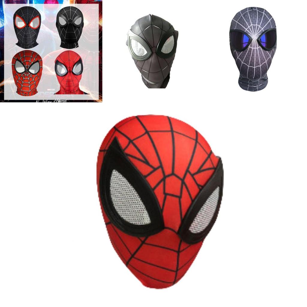 Костюм Человека-паука на Хэллоуин для детей и взрослых. Забавная маска Человека-паука, головной убор