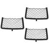 LEDMOMO Car Storage Mesh Organizer Bag for Car Net Bus Car Seat Bag 3-Piece Pocket, 36cm18cm Seats, Bag,
