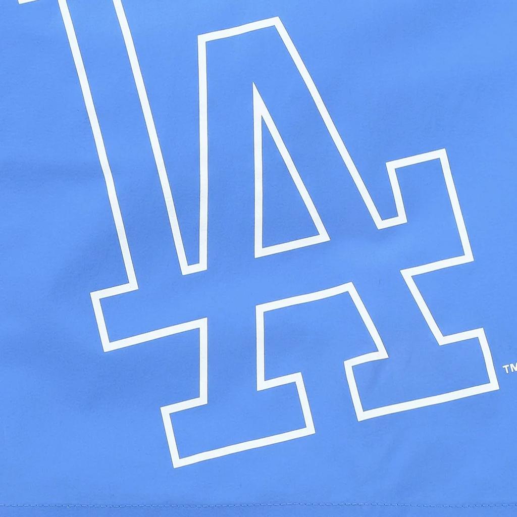 MLB Los Angeles Dodgers Однотонные С принтом букв Свободные Повседневные шорты Унисекс шорты Синий 31SMU9131-07S