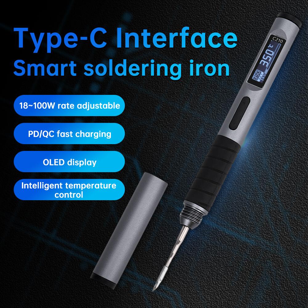 111W Intelligent Constant Temperature Soldering Iron Portable Soldering Pen Mini Soldering Station Handheld Electronic Repair