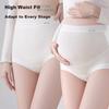 LangSha Maternity Underwear for Women, Modal High-Waist Tummy Support, Extended Cotton Pouch, Antibacterial, High-Elasticity, Plus Size Shorts