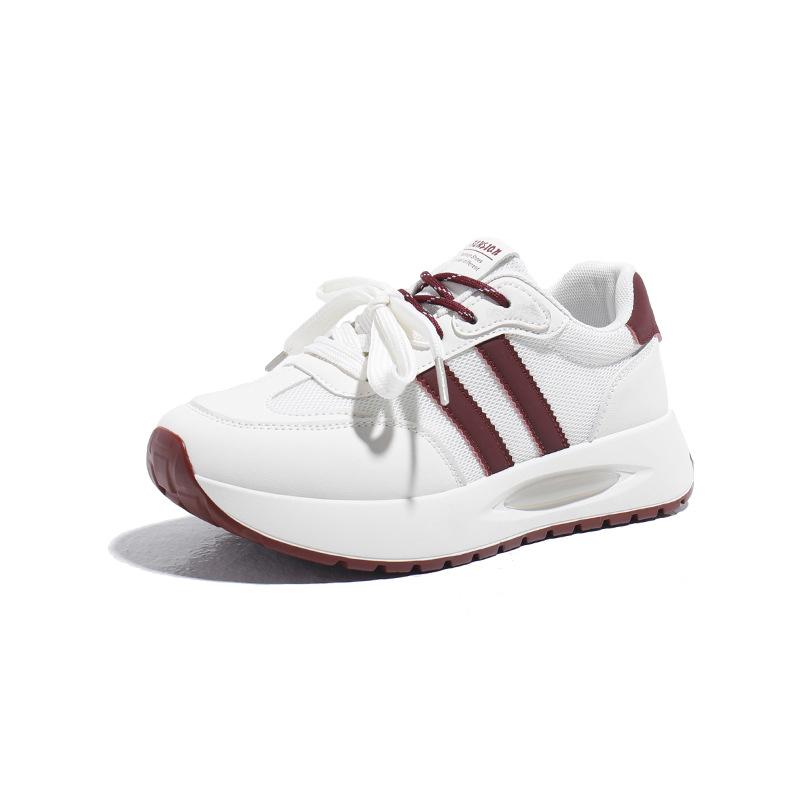 Ins корейская версия новой обуви для папы, девушка 2025 весна студент бег спортивная толстая подошва усиление повседневная обувь уличный снимок 253