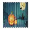 Halloween Curtain Cloth Bedroom Living Room Balcony Blackout Curtain Office Hotel Insulation Curtain