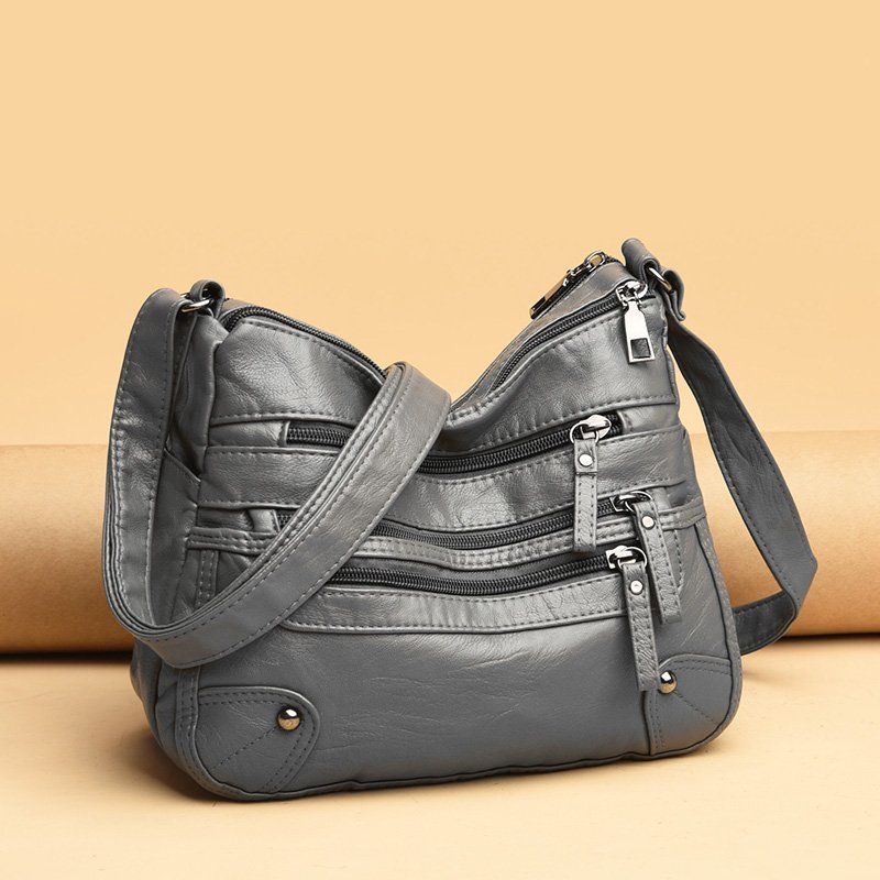 Women's Bag, Large Capacity Single Shoulder Crossbody Bag, Women's Backpack, Middle-aged Mother Bag