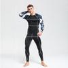 2 шт., комплект термобелья для мужчин Long Johns, леггинсы для фитнеса, компрессионный спортивный костюм, нижнее белье