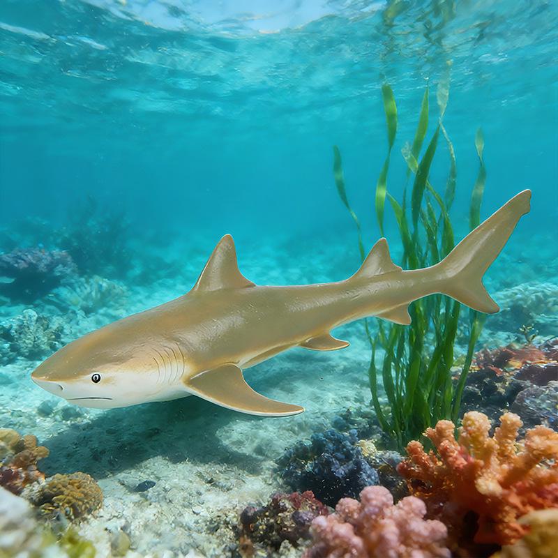 Детские игрушки из мягкой резины в виде морских животных: Модели косатки, белой акулы, белухи, синего кита, дельфина, кашалота