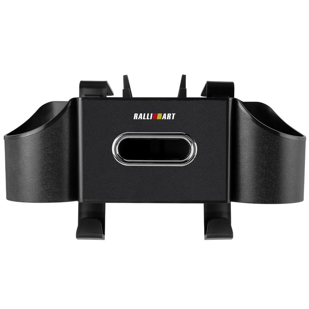 1pcs Car Accessories Tissue Bag Organizer Auto Tissue Boxes For Mitsubishi Ralliart Lancer EX Outlander ASX Competition Pajero