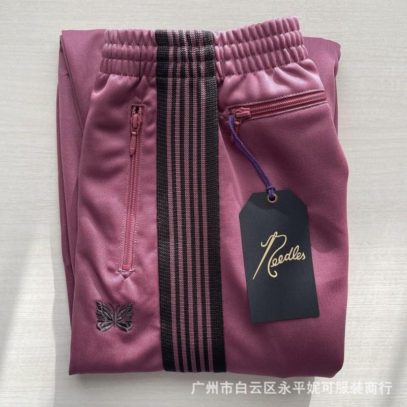 Butterfly Print Loose Straight Cut Unisex Pants Cotton Blend Daily Wear Streetwear