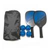Pickleball Paddle Set Pickleball Rackets Ball Set 2 Rackets & 4 Pickleball Balls with Carrying Bag